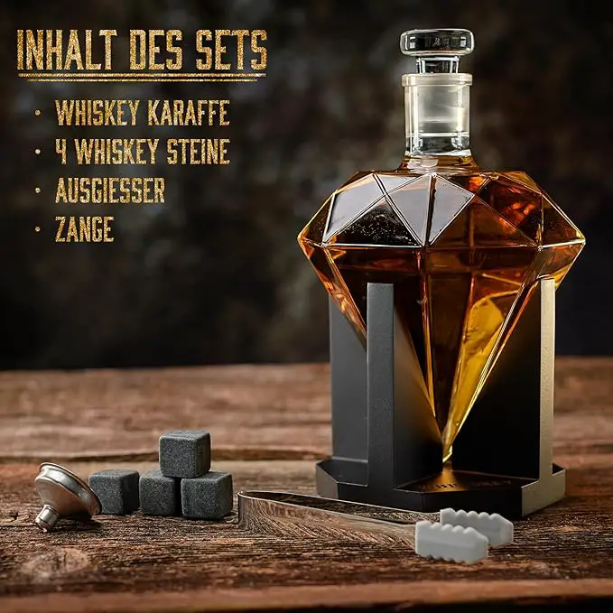 Ostergeschenk/Whisky Karaffe - Diamant